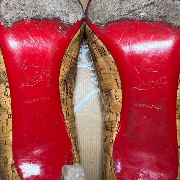 Simple Pump 70 Cork Lucido (vintage) - Picture 4 of 15